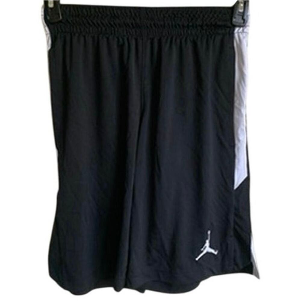 NIKE Jordan Dri-Fit Alpha Training Basketball Shorts Black/White Men's Small - Picture 3 of 5